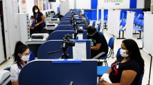 O departamento disponibilizou 10 mil vagas e pede para que somente os usuários agendados compareçam ao local Divulgação/Alexandre Simonini