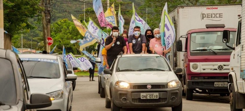 Campanha de Felipe Peixoto manteve a interação com os eleitores