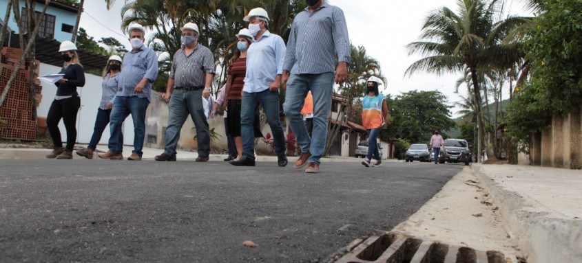 Intervenções nos bairros Serra Grande e Maravista integram o pacote de obras de urbanização anunciado pela Prefeitura de Niterói em 2018