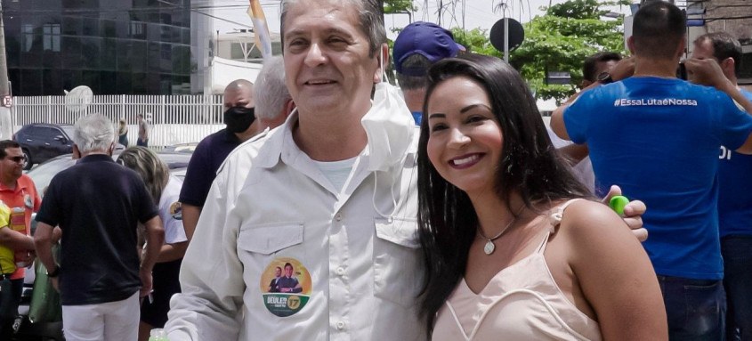 Deuler da Rocha percorreu as ruas de Niterói neste sábado, véspera das eleições municipais - Foto: Divulgação Deuler da Rocha percorreu as ruas de Niterói neste sábado, véspera das eleições municipais
