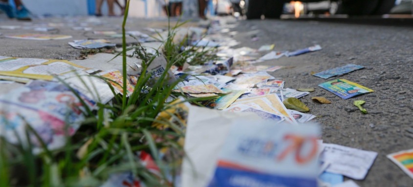 As zonas eleitorais ficaram bem cheias na parte da tarde e, mesmo com todos as medidas de proteção sendo devidamente cumpridas, em muitos momentos pequenos pontos de aglomeração eram notados - Foto: Alex Ramos As zonas eleitorais ficaram bem cheias na parte da tarde e, mesmo com todos as medidas de proteção sendo devidamente cumpridas, em muitos momentos pequenos pontos de aglomeração eram notados