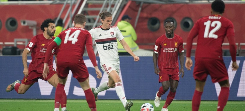 Flamengo e Liverpool fizeram a final do Mundial de Clubes do ano passado vencida pelos ingleses