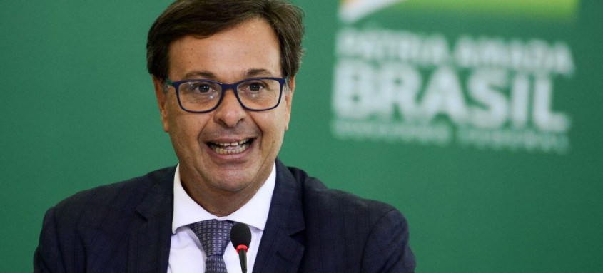 O presidente da Embratur, Gilson Machado, durante solenidade alusiva aos 54 anos da Embratur e do lançamento do selo comemorativo Embratur 54 anos, no Palácio do Planalto. - Foto: Marcelo Camargo/Agência Brasil O presidente da Embratur, Gilson Machado, durante solenidade alusiva aos 54 anos da Embratur e do lançamento do selo comemorativo Embratur 54 anos, no Palácio do Planalto.