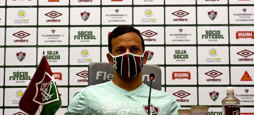 Volante tricolor Yago Felipe está se recuperando do novo coronavírus - Foto: Mailson Santana / Fluminense Volante tricolor Yago Felipe está se recuperando do novo coronavírus