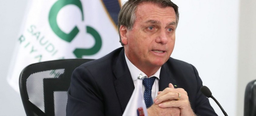 Durante o evento, Bolsonaro disse que quer entregar, no futuro, um país melhor do que aquele que recebeu quando tomou posse