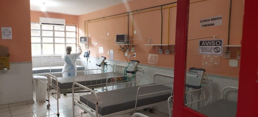 Cidade conta neste momento com 130 leitos para pacientes contaminados pelo Covid-19 - Foto: Divulgação Cidade conta neste momento com 130 leitos para pacientes contaminados pelo Covid-19