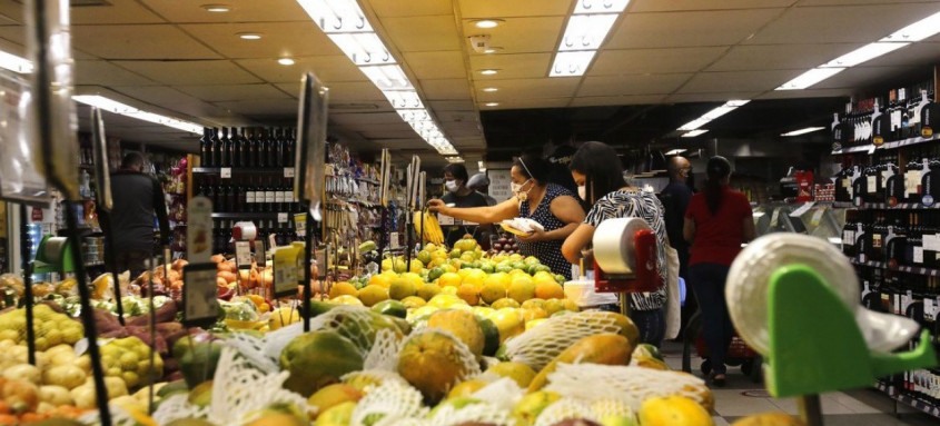 Índice ficou abaixo da taxa de outubro
