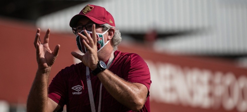 Com vários desfalques, Odair Hellmann terá problema para escalar o Flu - Foto: Lucas Merçon / Fluminense Com vários desfalques, Odair Hellmann terá problema para escalar o Flu