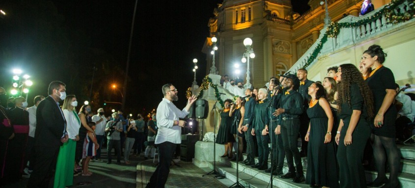 Projeto iniciado leva atividades para todo o estado nesse fim de ano - Foto: Rogério Santana/Governo do Estado Projeto iniciado leva atividades para todo o estado nesse fim de ano