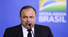O ministro da Saúde, Eduardo Pazuello, participou ontem de audiência pública em Comissão Mista do Congresso Marcelo Camargo/Agência Brasil