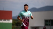 Nenê tentará fazer as pazes com as redes no próximo sábado, quando o Flu enfrenta o Athletico-PR, no Maracanã Lucas Merçon / Fluminense