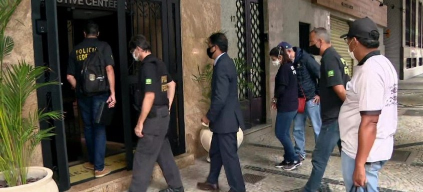Estão sendo cumpridos quatro mandados de busca e apreensão; foram deferidos pedidos de bloqueio de R$ 14,8 milhões - Foto: Reprodução/TV Globo Estão sendo cumpridos quatro mandados de busca e apreensão; foram deferidos pedidos de bloqueio de R$ 14,8 milhões