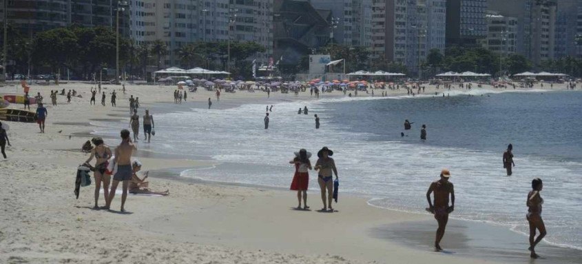 As praias ainda poderão ser acessadas pelos banhistas