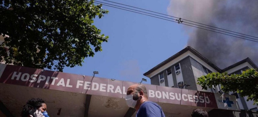 Hospital de Bonsucesso, na Zona Zorte do Rio de Janeiro
