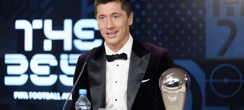 O prêmio 'The Best' coroou a excelente temporada de Robert Lewandowski com a camisa do Bayern de Munique