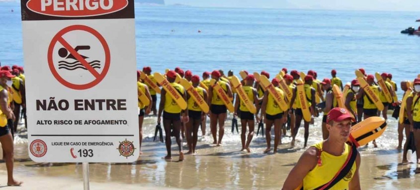 Objetivo é garantir a segurança dos banhistas no período do verão - Foto: Anderson Costa dos Santos/Divulgação Objetivo é garantir a segurança dos banhistas no período do verão