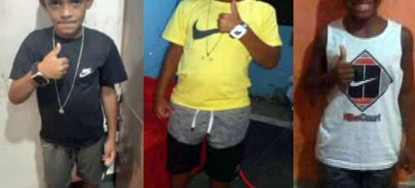 Sumiço ocorreu em Belford Roxo, polícia realiza buscas para encontrar as crianças - Foto: Reprodução/TV Globo Sumiço ocorreu em Belford Roxo, polícia realiza buscas para encontrar as crianças