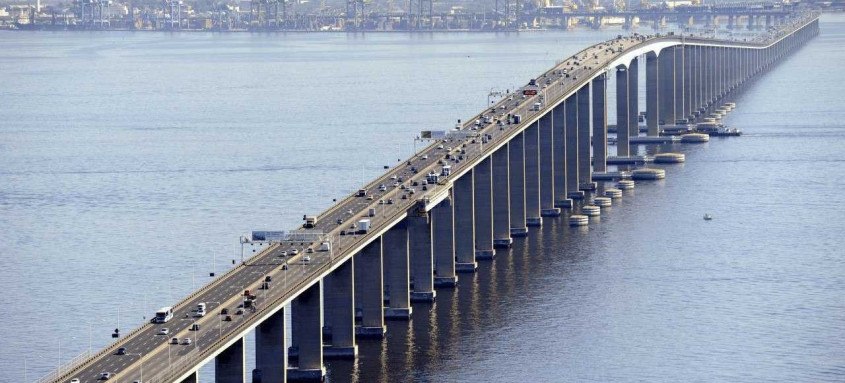 A Ponte Rio-Niterói receberá uma dessas barreiras sanitárias a partir da próxima quarta-feira