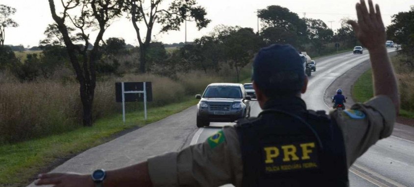 Por volta das 07h40, o congestionamento era de 6 km no trecho do acidente