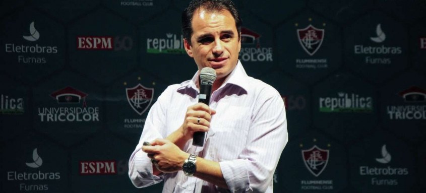 No Rio de Janeiro, o diretor Rodrigo Caetano teve passagens por Flamengo, Vasco e Fluminense - Foto: Divulgação / Fluminense No Rio de Janeiro, o diretor Rodrigo Caetano teve passagens por Flamengo, Vasco e Fluminense