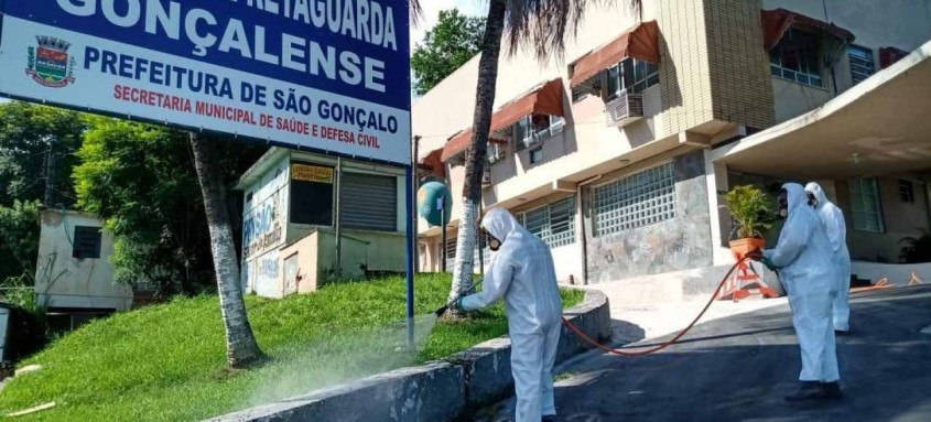 Trabalho também está sendo realizado nos bairros da cidade