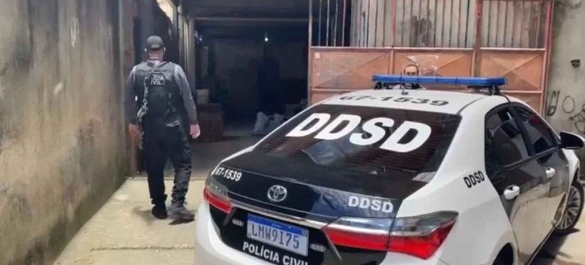 Além de apreensões depósitos de gás clandestinos foram interditados - Foto: Divulgação Polícia Civil Além de apreensões depósitos de gás clandestinos foram interditados