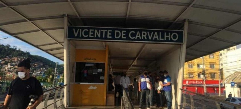 Operação identificou os principais pontos de melhorias na estação e no entorno
- Foto: Divulgação Prefeitura do Rio Operação identificou os principais pontos de melhorias na estação e no entorno