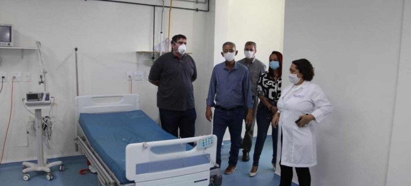 Ampliar o atendimento no HLP é uma das metas do prefeito Capitão Nelson - Foto: Divulgação Prefeitura de São Gonçalo Ampliar o atendimento no HLP é uma das metas do prefeito Capitão Nelson