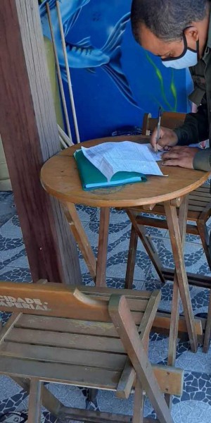 Estrutura estava no local há anos e deque estava apodrecendo, informou prefeitura - Foto: Divulgação Estrutura estava no local há anos e deque estava apodrecendo, informou prefeitura