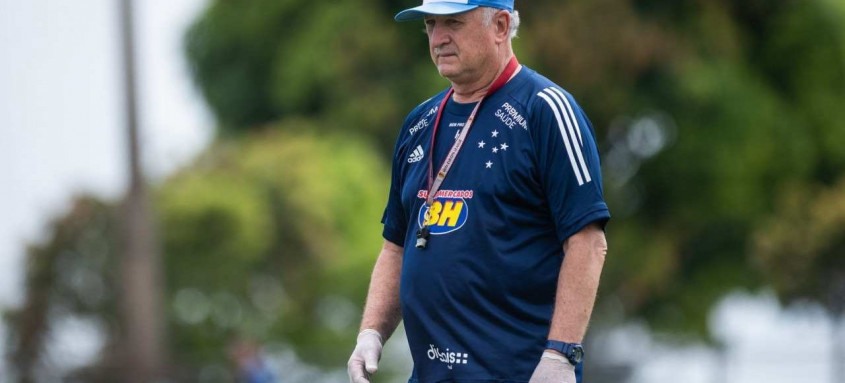 Luiz Felipe Scolari foi o quarto treinador do Cruzeiro na temporada