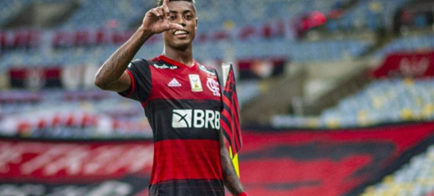 Bruno Henrique é uma das armas do Flamengo contra o Bragantino