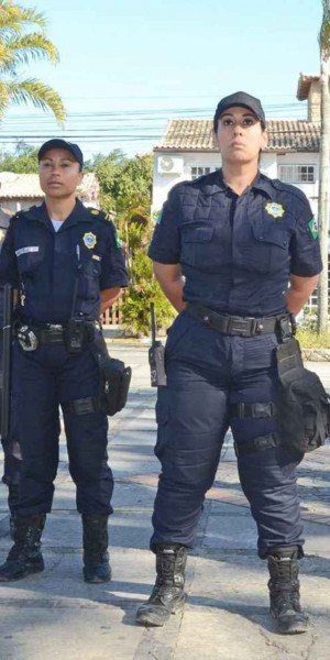 Guardas municipais femininas de Búzios integram comissão do evento