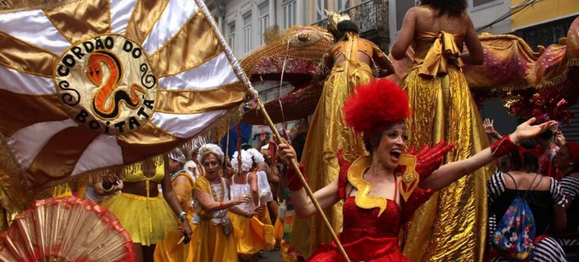 Evento virtual lembra momentos dos cortejos da orquestra de quase 100 integrantes pelas ruas do Rio de Janeiro