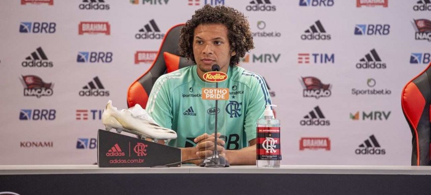 William Arão é uma peça importante no time do técnico Rogério Ceni - Foto: Alexandre Vidal / Flamengo William Arão é uma peça importante no time do técnico Rogério Ceni