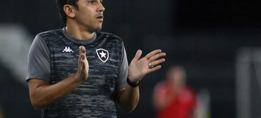 Lúcio Flávio vem comandando o Botafogo na reta final do Brasileirão
