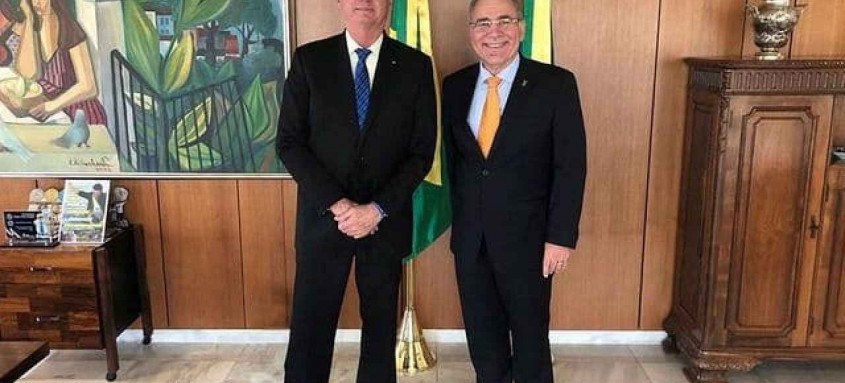 Bolsonaro deve publicar hoje no Diário Oficial o nome de Marcelo Queiroga como novo ministro da Saúde - Foto: Divulgação Bolsonaro deve publicar hoje no Diário Oficial o nome de Marcelo Queiroga como novo ministro da Saúde