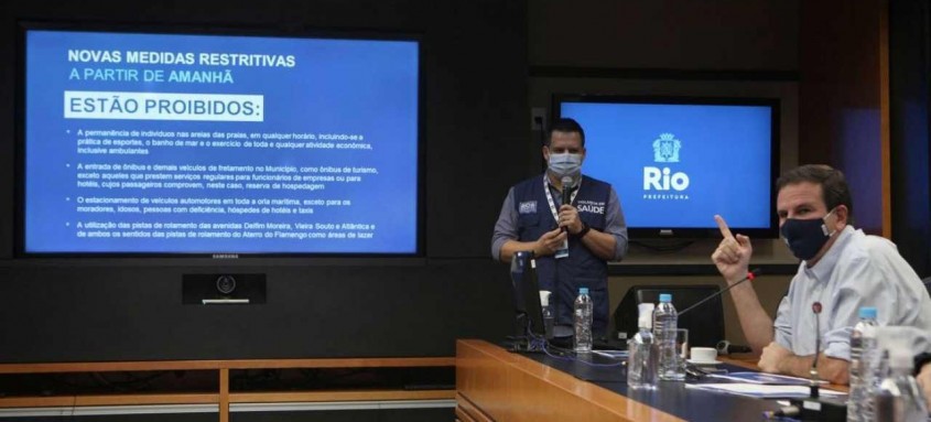 A cidade do Rio de Janeiro segue na luta contra o novo coronavírus