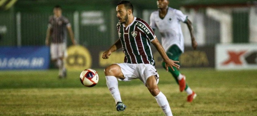 Yago Felipe marcou o primeiro gol da vitória tricolor, ontem, em Bacaxá