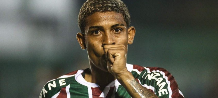 O jovem atacante John Kennedy fez o segundo gol tricolor contra o Boavista