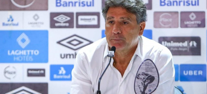 Renato Gaúcho reclamou de dores musculares, febre e inflamação na garganta antes de confirmar positivo para covid-19