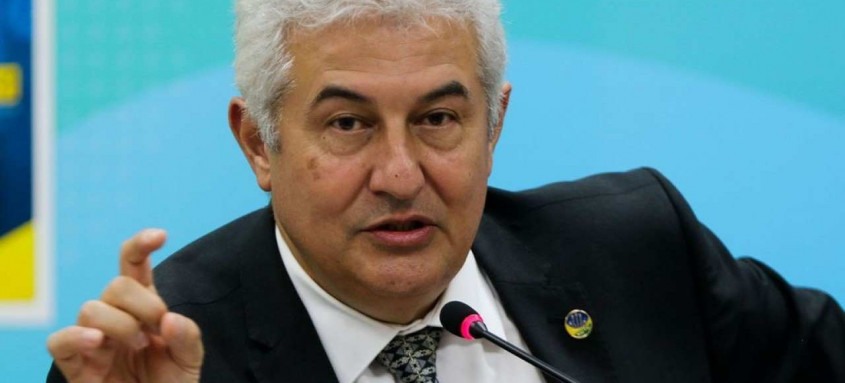Marcos Pontes, ministro da Ciência, Tecnologia e Inovações, ressaltou importância de produção brasileira da vacina contra c-19 - Foto: Wilson Dias / Agência Brasil Marcos Pontes, ministro da Ciência, Tecnologia e Inovações, ressaltou importância de produção brasileira da vacina contra c-19