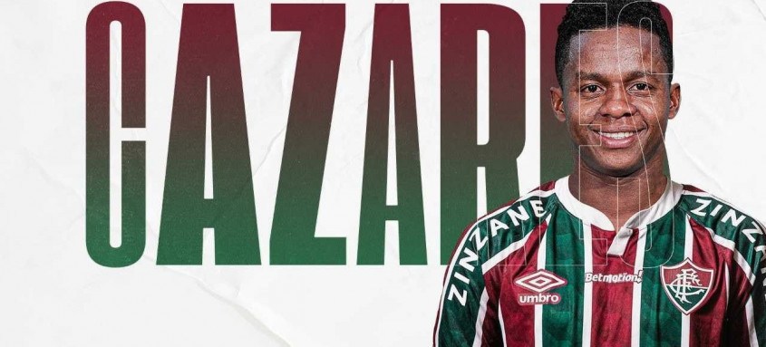 Fluminense será o terceiro clube de Cazares no Brasil. Antes, o equatoriano havia defendido o Atlético-MG e Corinthians