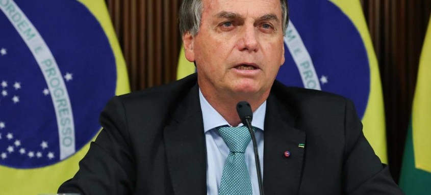 Presidente Jair Bolsonaro participou de forma virtual da Cúpula do Clima promovida pelos Estados Unidos