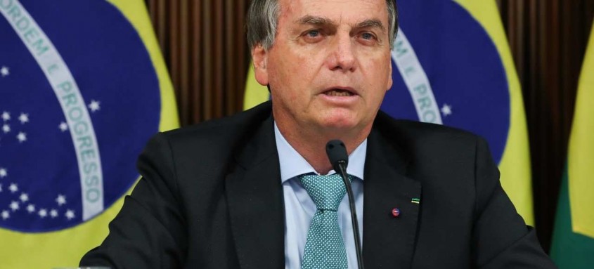 Presidente Jair Bolsonaro participou de forma virtual da Cúpula do Clima promovida pelos Estados Unidos - Foto: Marcos Corrêa / PR Presidente Jair Bolsonaro participou de forma virtual da Cúpula do Clima promovida pelos Estados Unidos