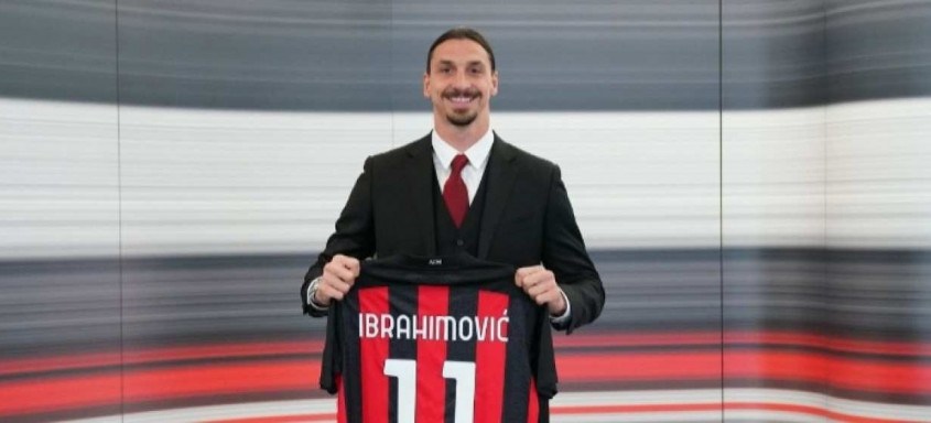 Ibrahimovic, de 39 anos, assinou contrato por mais uma temporada com o clube italiano