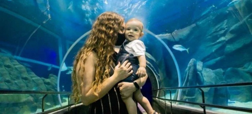 Até o dia 31 de maio, as mães não pagam a entrada no aquaviário, desde que visitem o atrativo acompanhada de filhos pagantes. Para participar, é necessário preencher um cadastro - Foto: divulgação Até o dia 31 de maio, as mães não pagam a entrada no aquaviário, desde que visitem o atrativo acompanhada de filhos pagantes. Para participar, é necessário preencher um cadastro