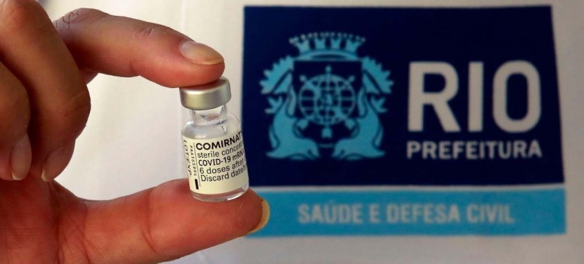 Com o imunizante da Pfizer, a cidade do Rio conta agora com três tipos de vacina