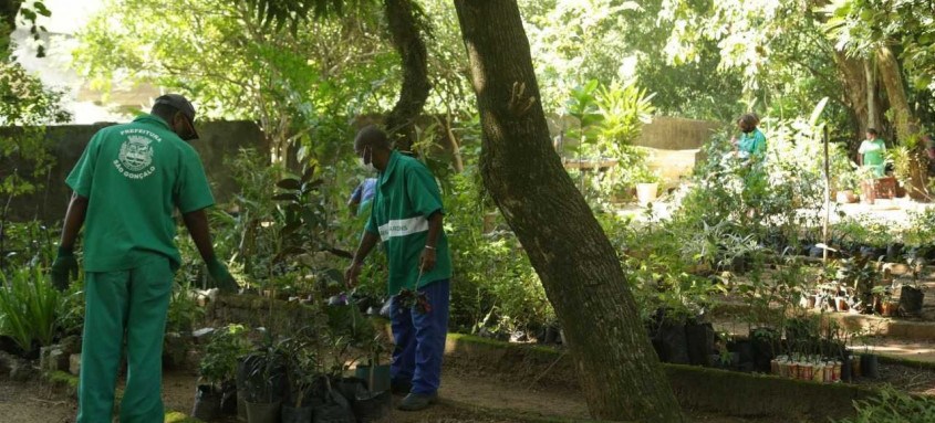 Paisagismo e requalificação urbana irão valorizar as vias de acesso à cidade - Foto: Renan Otto/Prefeitura de São Gonçalo Paisagismo e requalificação urbana irão valorizar as vias de acesso à cidade