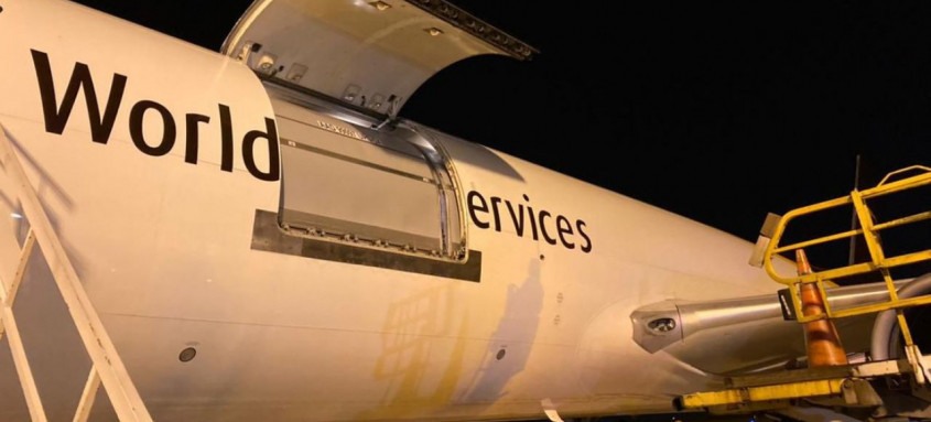 Imunizante chegou no Aeroporto de Viracopos na noite de terça
- Foto: Ministério da Saúde/Divulgação Imunizante chegou no Aeroporto de Viracopos na noite de terça