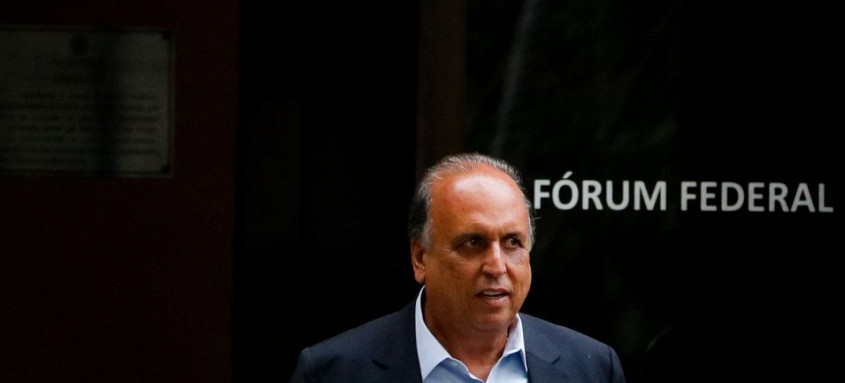  O ex-governador do Rio de Janeiro, Luiz Fernando Pezão deixa a 7ª Vara Criminal